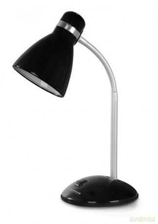 Lampka Biurkowa E27 Alkes Czarna