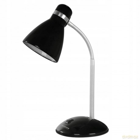 Lampka Biurkowa E27 Alkes Czarna