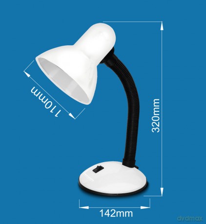 Lampka Biurkowa E27 Arcturus Czerwona