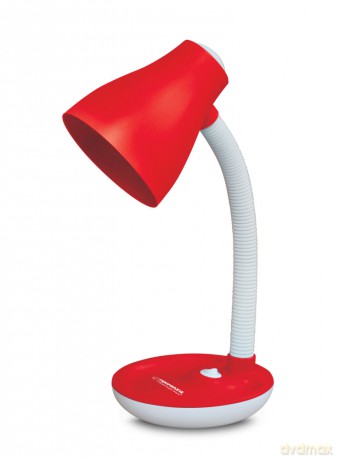 Lampka Biurkowa E27 Atria Czerwona