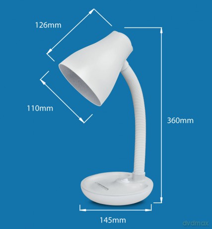 Lampka Biurkowa E27 Atria Niebieska