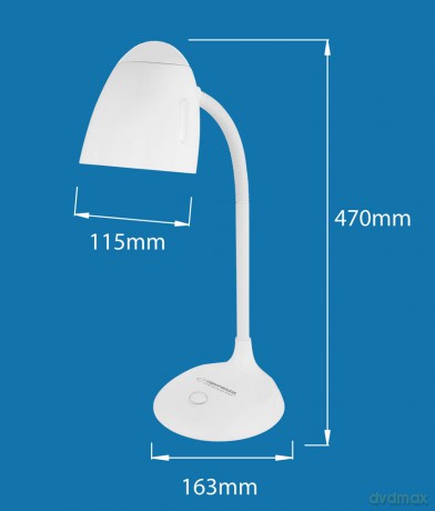 Lampka Biurkowa E27 Electra Czerwona