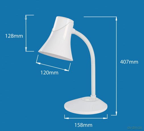 Lampka Biurkowa E27 Polaris Niebieska