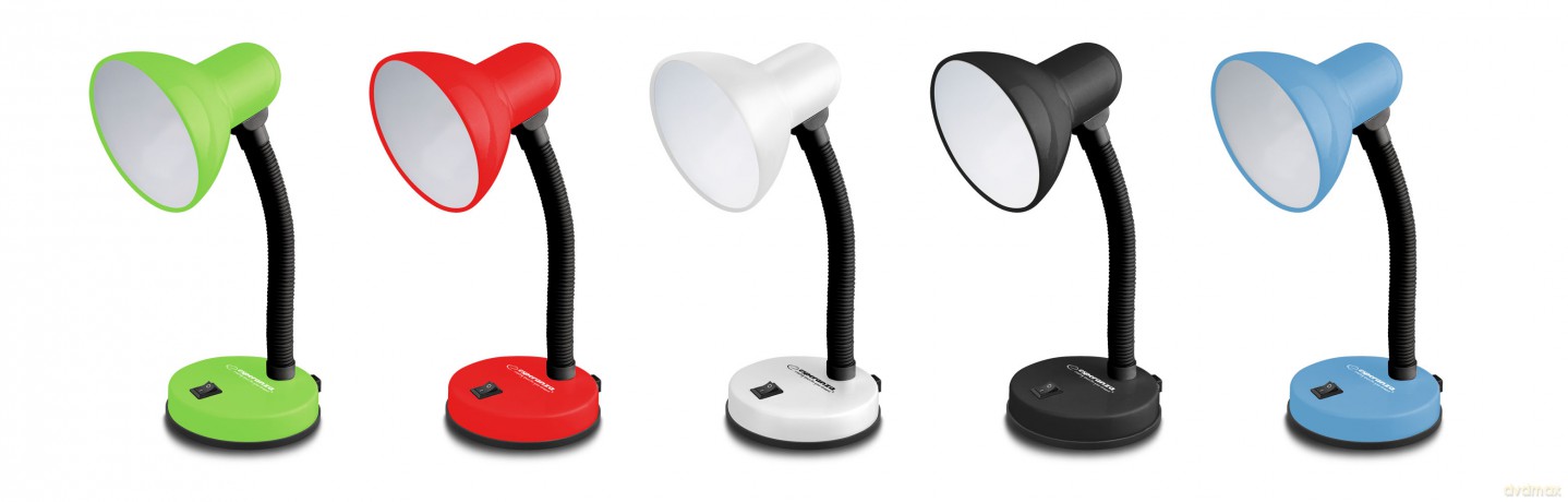 Lampka Biurkowa E27 Vega Biała