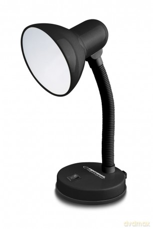 Lampka Biurkowa E27 Vega Czarna