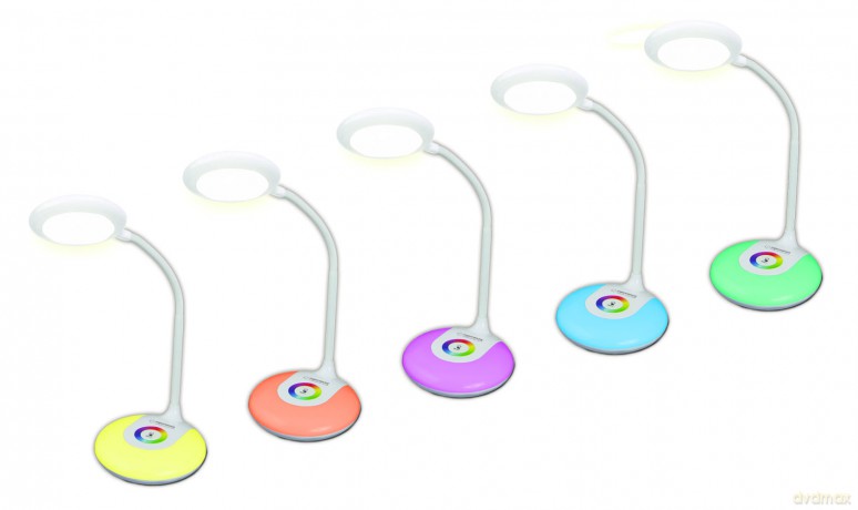 Lampka Biurkowa LED z Nocnym Oświetleniem Rgb Mizar