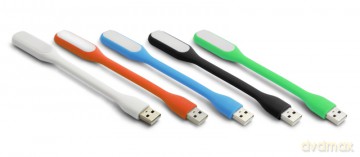 Lampka LED do Notebooka USB Biała