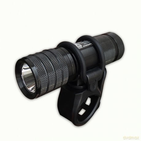 Lampka LED Rowerowa na Przód 2w1 Cygnus