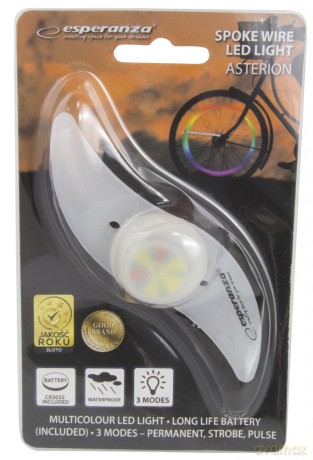Lampka LED Rowerowa na Szprychy Asterion