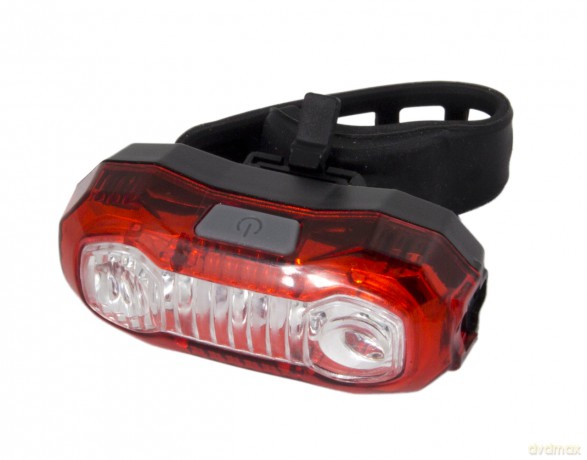Lampka LED Rowerowa na Tył USB Polaris