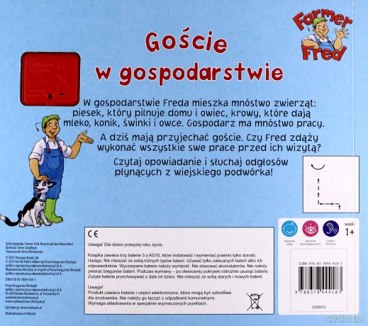 Goście w gospodarstwie. Farmer Fred [KSIĄŻKA]