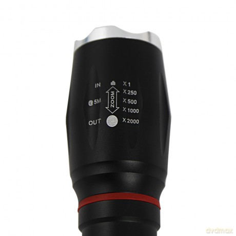 Latarka LED z Reflektorem Bocznym Cob Dione