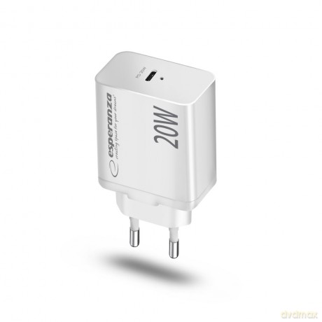 Ładowarka Sieciowa 20W USB-C Pd Biała