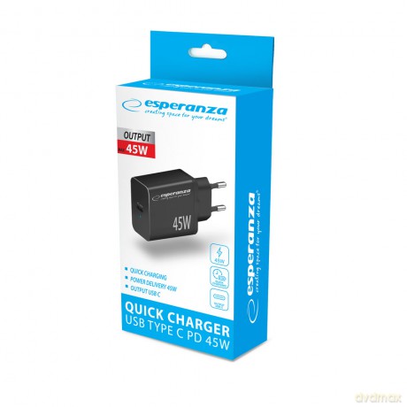 Ładowarka Sieciowa 45W USB-C Pd