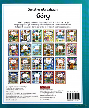 Góry. Świat w obrazkach - Emilie Beaumont [KSIĄŻKA]