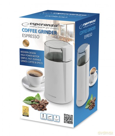 Młynek do Kawy Espresso Biały