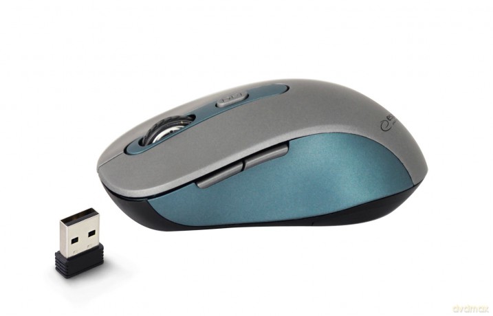 Mysz Bezprzewodowa 2.4ghz 6d Opt. USB Adara Niebieska
