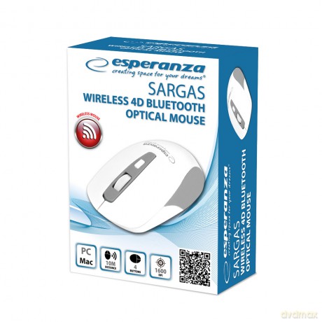 Mysz Bezprzewodowa Bluetooth 4d Opt. Sargas