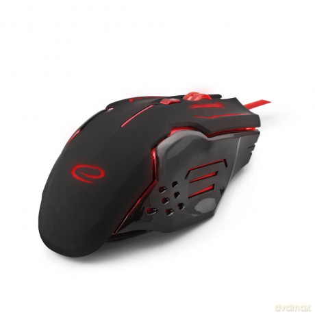 Mysz Przewodowa Gaming LED 6d Opt. USB Apache Czerwona