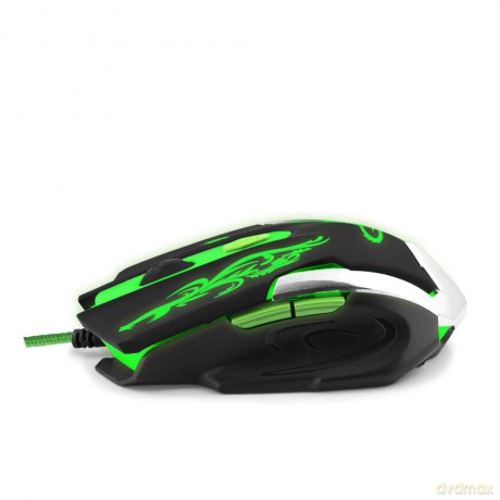 Mysz Przewodowa Gaming LED 6d Opt. USB Cyborg