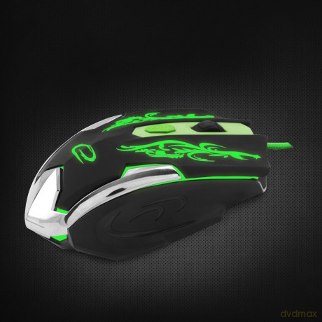 Mysz Przewodowa Gaming LED 6d Opt. USB Cyborg