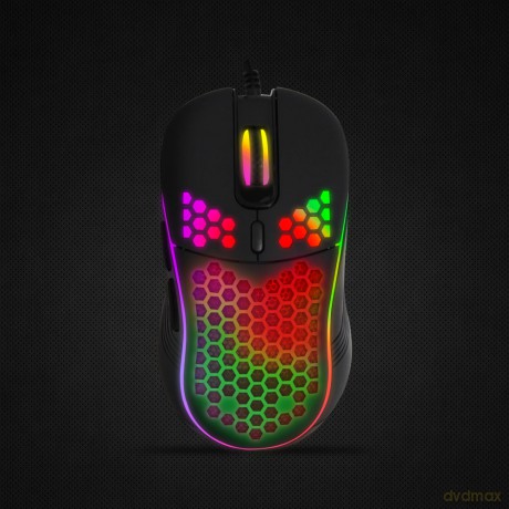 Mysz Przewodowa Gaming LED Grb 6d Opt. USB Anteros