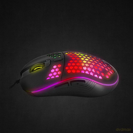 Mysz Przewodowa Gaming LED Grb 6d Opt. USB Anteros