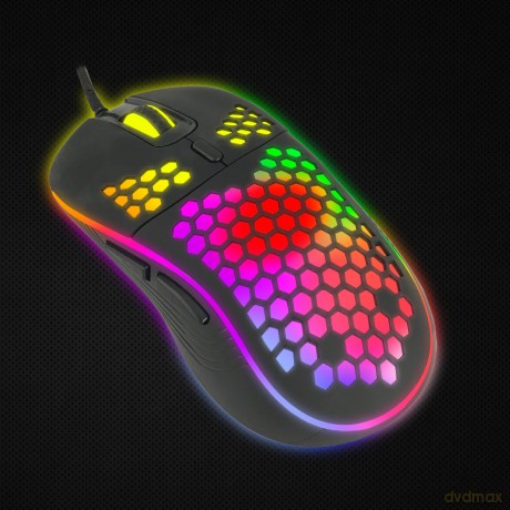 Mysz Przewodowa Gaming LED Grb 6d Opt. USB Anteros