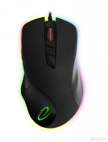 Mysz Przewodowa LED Rgb 7d Opt. USB Aquila