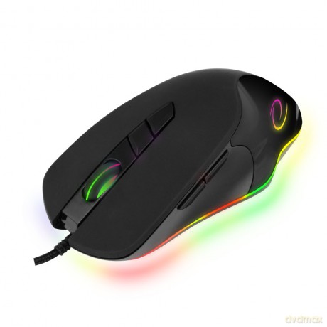Mysz Przewodowa LED Rgb 7d Opt. USB Aquila
