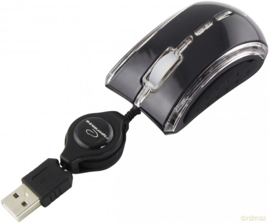 Mysz Przewodowa Mini Opt. USB Celaneo Czarna