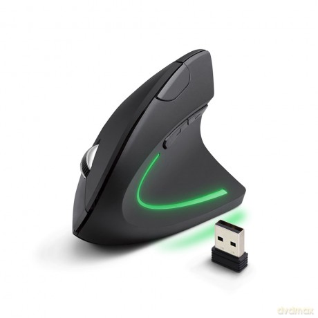 Mysz Wertykalna Bezprzewodowa 2.4ghz 6d Opt. USB Corvus
