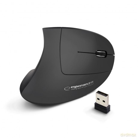 Mysz Wertykalna Bezprzewodowa 2.4ghz 6d Opt. USB Corvus