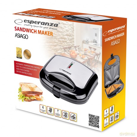 Opiekacz do Kanapek Asiago 1000W