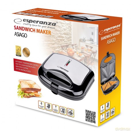 Opiekacz do Kanapek Asiago 1000W