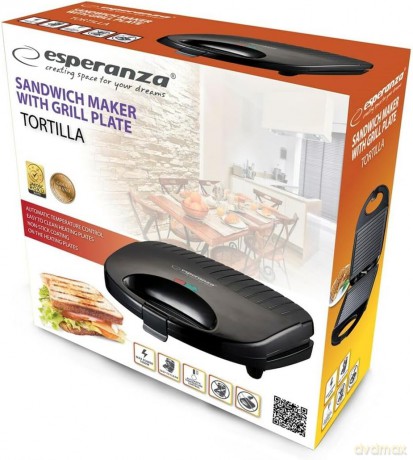 Opiekacz do Kanapek Tortilla 1000W