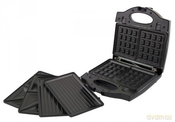 Opiekacz Uniwersalny 3W1 Portabella 700W Czarny