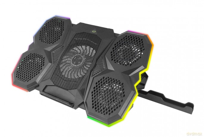 Podstawka Chłodząca Gaming Pod Notebook LED Rgb Breva