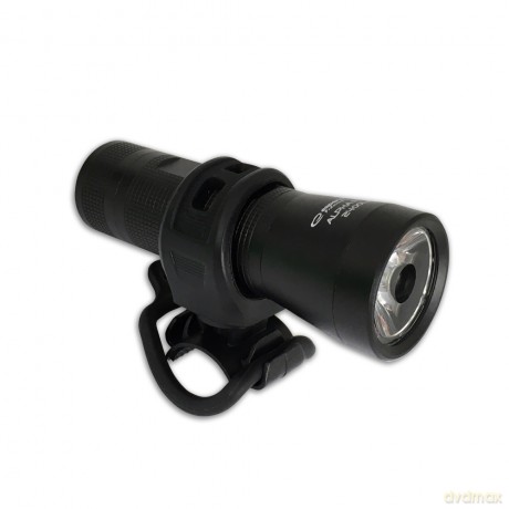 Profesjonalna Lampka Rowerowa LED na Przód 2w1 Alpha Pro 2400 Lx