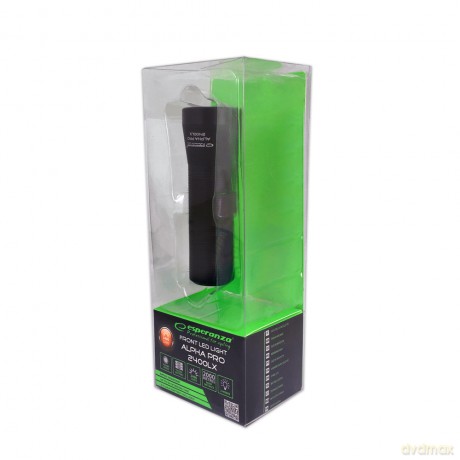 Profesjonalna Lampka Rowerowa LED na Przód 2w1 Alpha Pro 2400 Lx