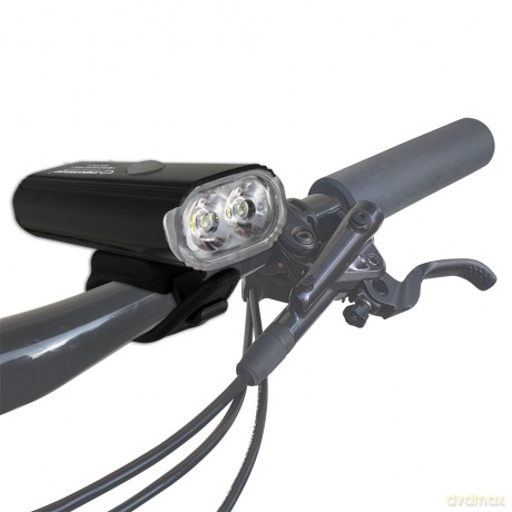 Profesjonalna Lampka Rowerowa LED na Przód Hercules Pro 8300 Lx