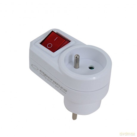 Rozgałęźnik Elektryczny 1 Gn. Wł. Biały