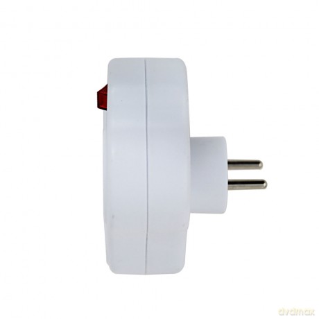 Rozgałęźnik Elektryczny 2 Gn. USB-C USB-A Wł. Biały