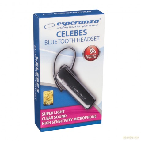 Słuchawka Douszna Bluetooth Celebes Czarna