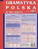 Gramatyka polska w trzy minuty [KSIĄŻKA]