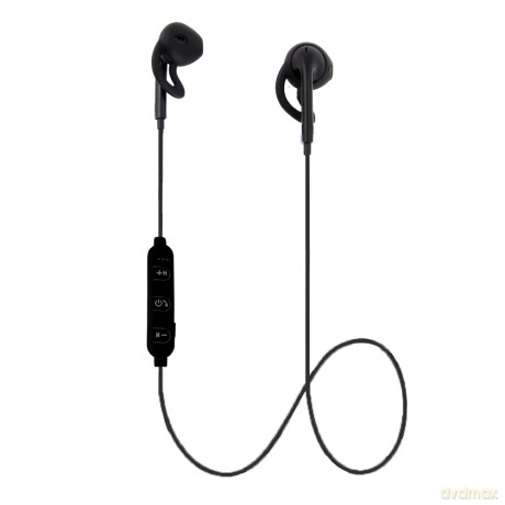 Słuchawki Douszne Bluetooth Sportowe Czarne