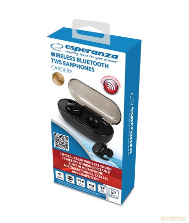 Słuchawki Douszne Bluetooth Tws Cardera