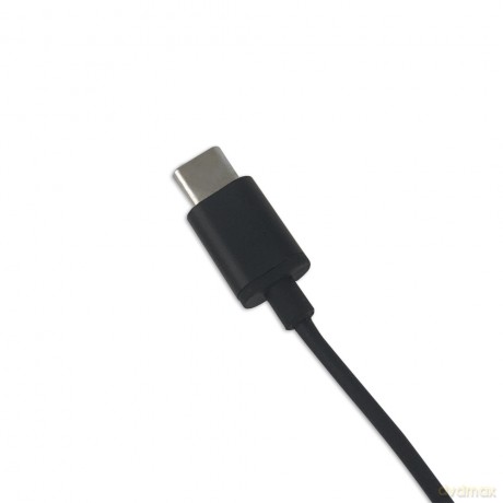 Słuchawki Douszne Metalowe z Mikrofonem USB-C Eh204k