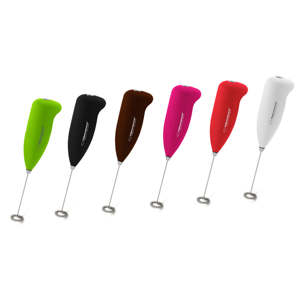 Spieniacz do Mleka Ręczny Latte Brązowy