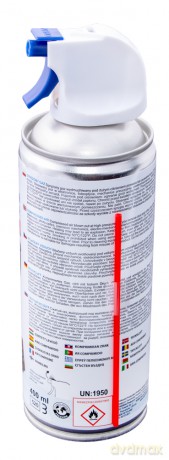 Sprężony Gaz 400ml Spray - Pistolet